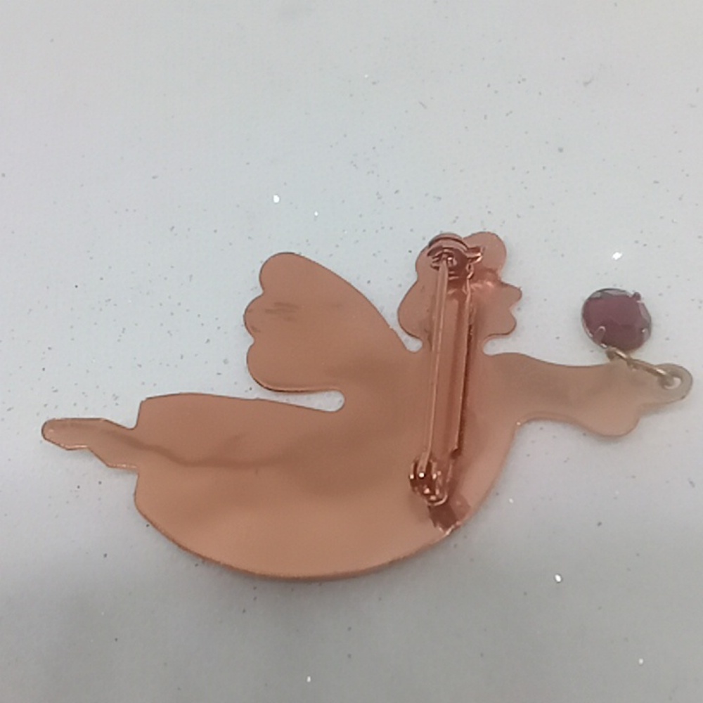 Angel Birthstone Pin - Picture 3 of 3